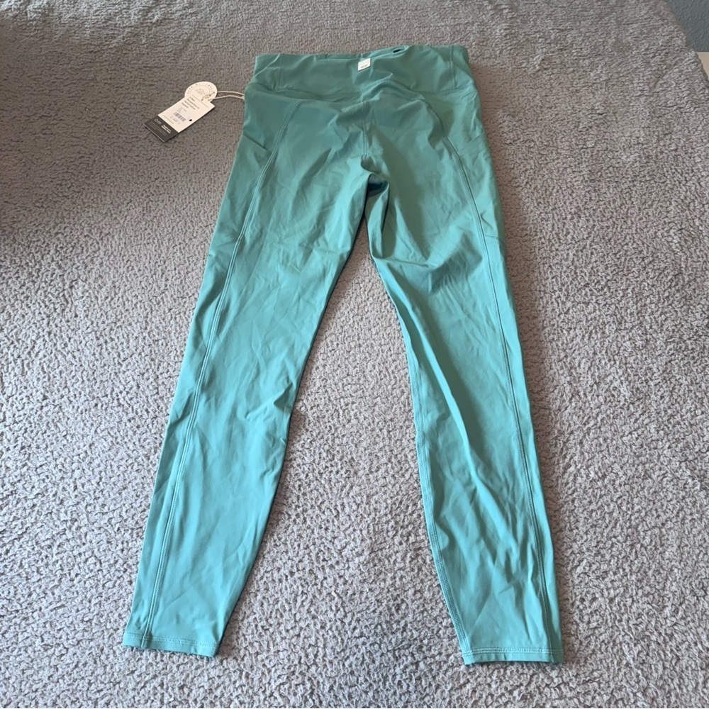 VUORI Stride Legging BASIL Green Size Medium Women's Performance Legging VW429 - Picture 8 of 13